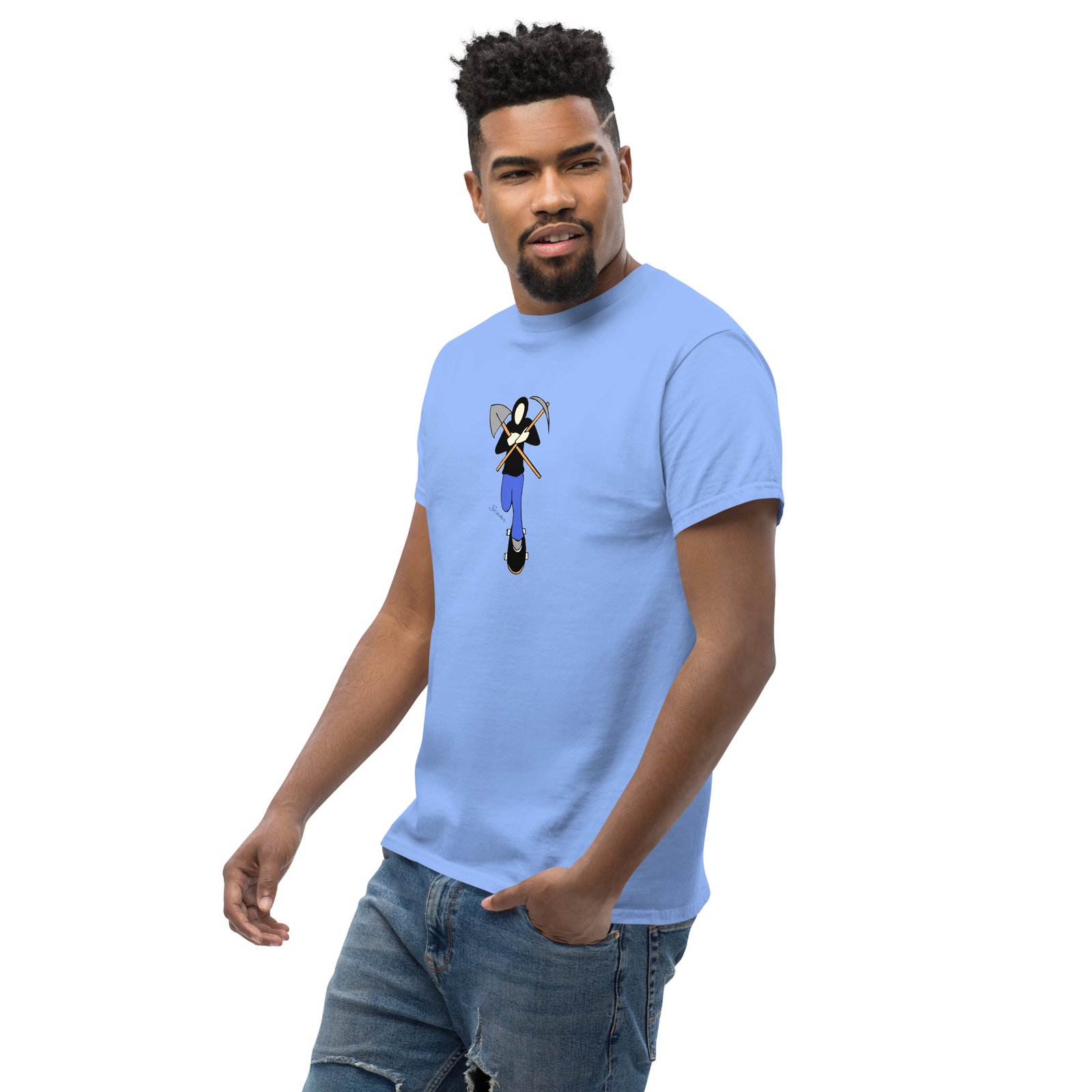 unisex-classic-tee-carolina-blue-left-front-6994c5925dc94.jpg