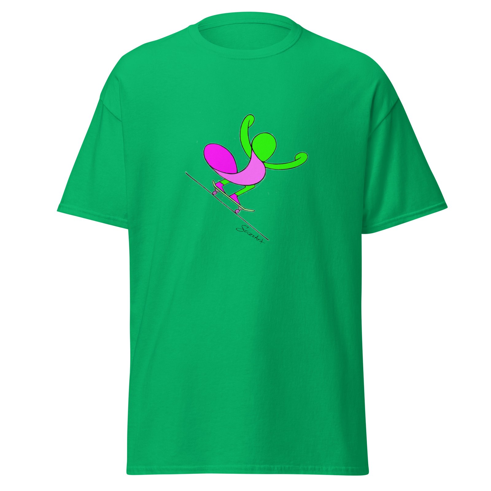 unisex-classic-tee-irish-green-front-6993d62cd5f19.jpg
