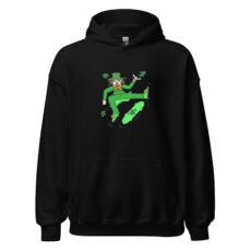 Lucky Leprechaun Skater / Fantasy Skate Arte / Hoodies / Unisex