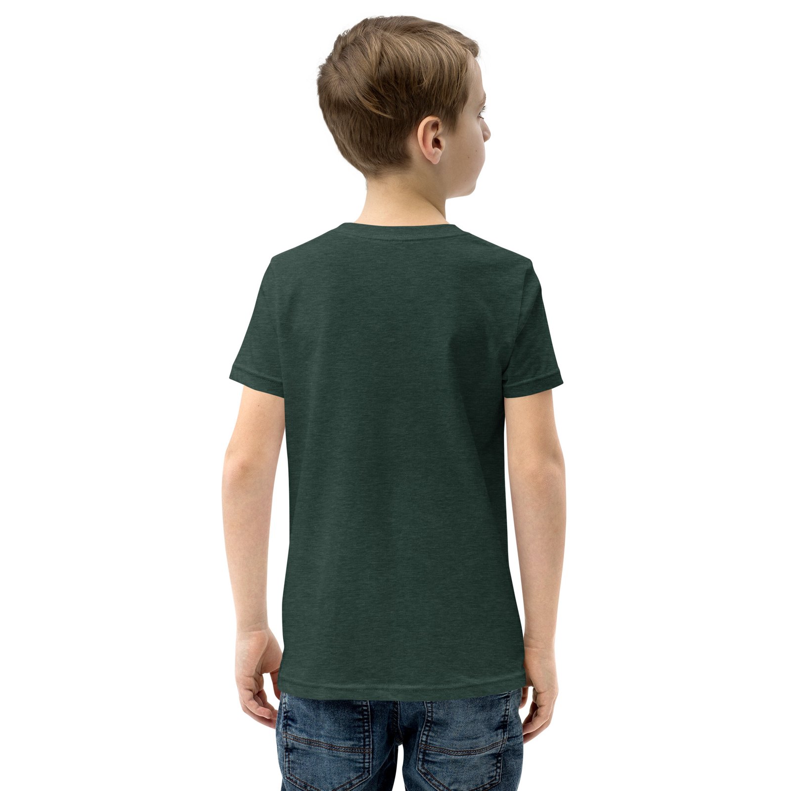 youth-staple-tee-heather-forest-back-6a274f98e1818.jpg