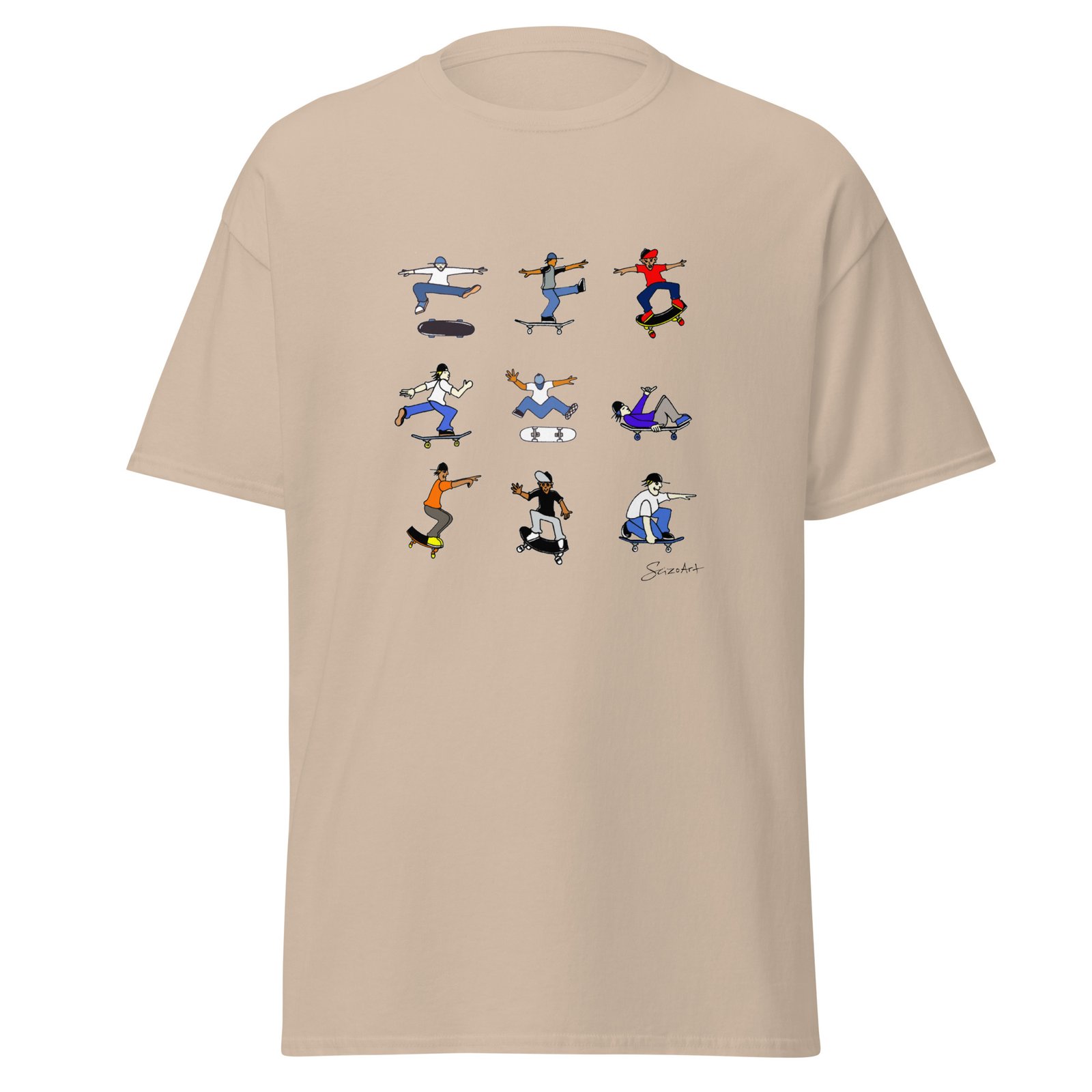 unisex-classic-tee-sand-front-6a4d7b1c3c3df.jpg