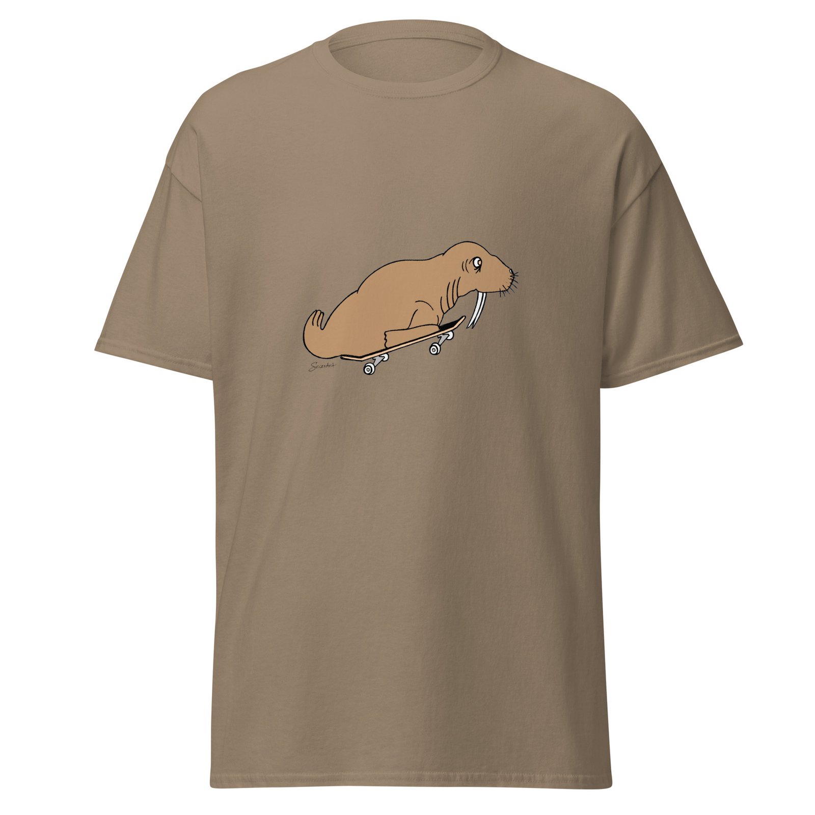 unisex-classic-tee-brown-savana-front-6a6fae3e4afe7.jpg