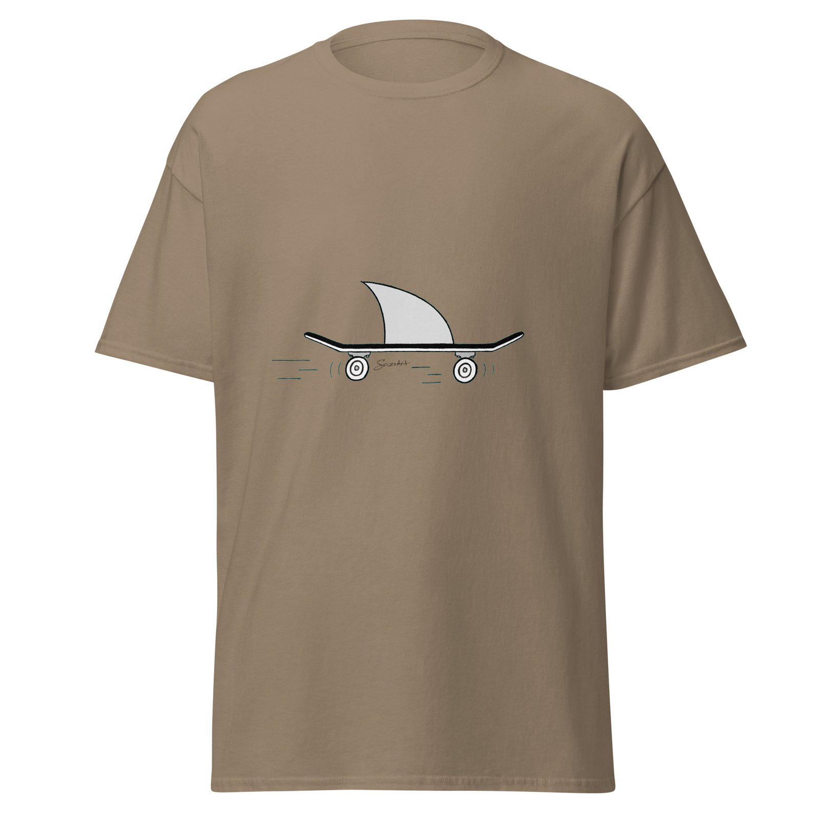 unisex-classic-tee-brown-savana-front-6a6faf016f2eb.jpg
