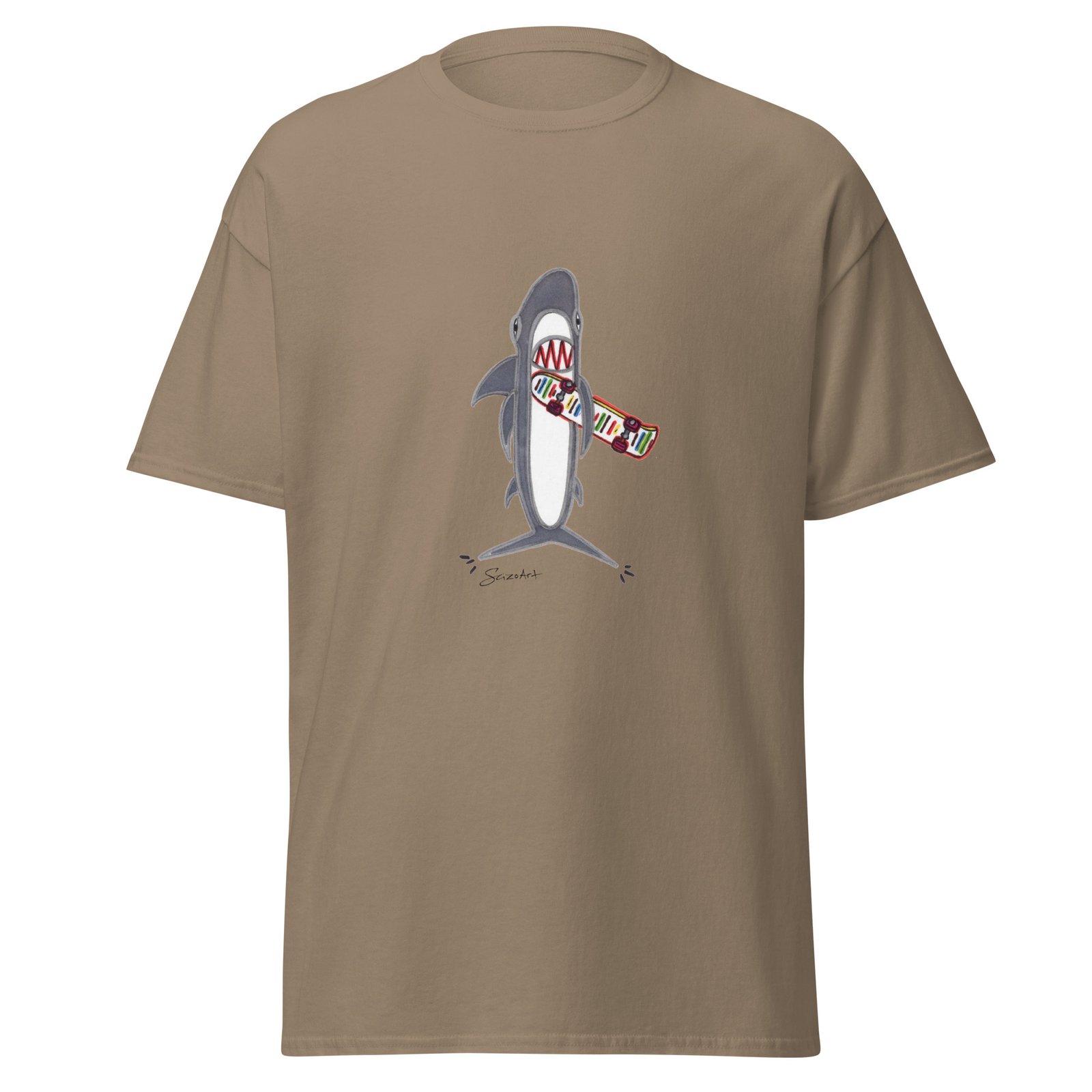 unisex-classic-tee-brown-savana-front-6a6fb6654238f.jpg