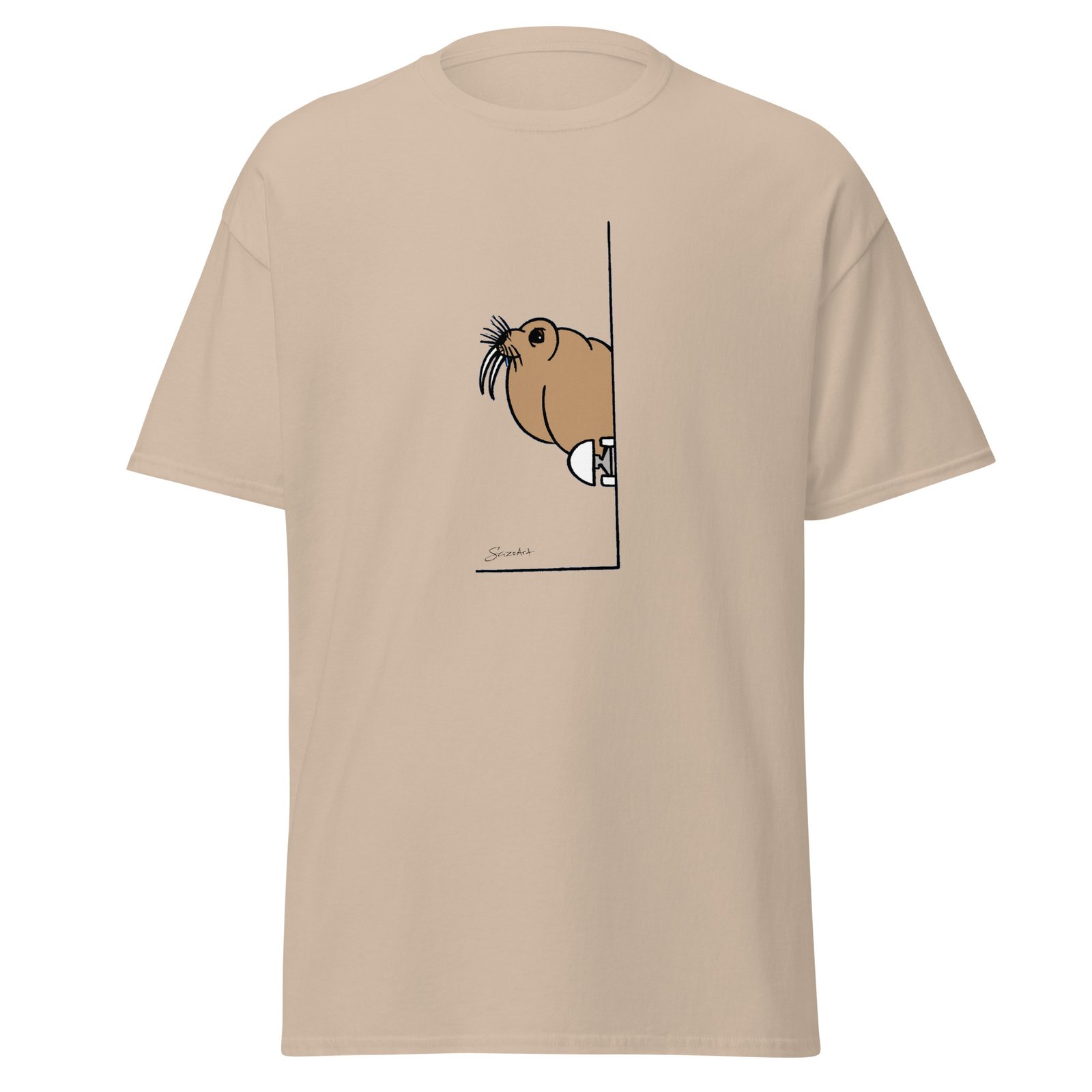 unisex-classic-tee-sand-front-6a7529807d3cc.jpg