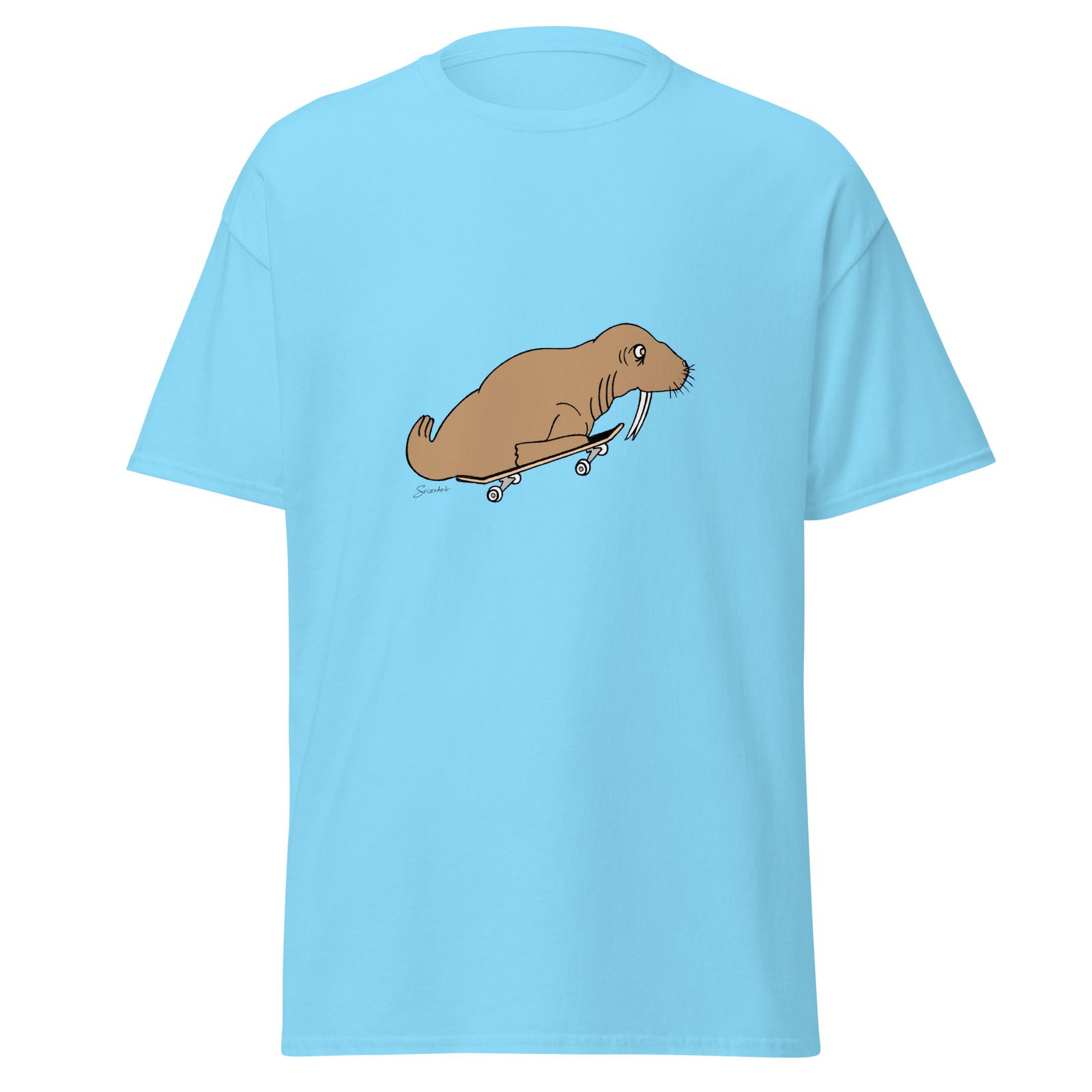 unisex-classic-tee-sky-front-6a6fae3e672b3.jpg