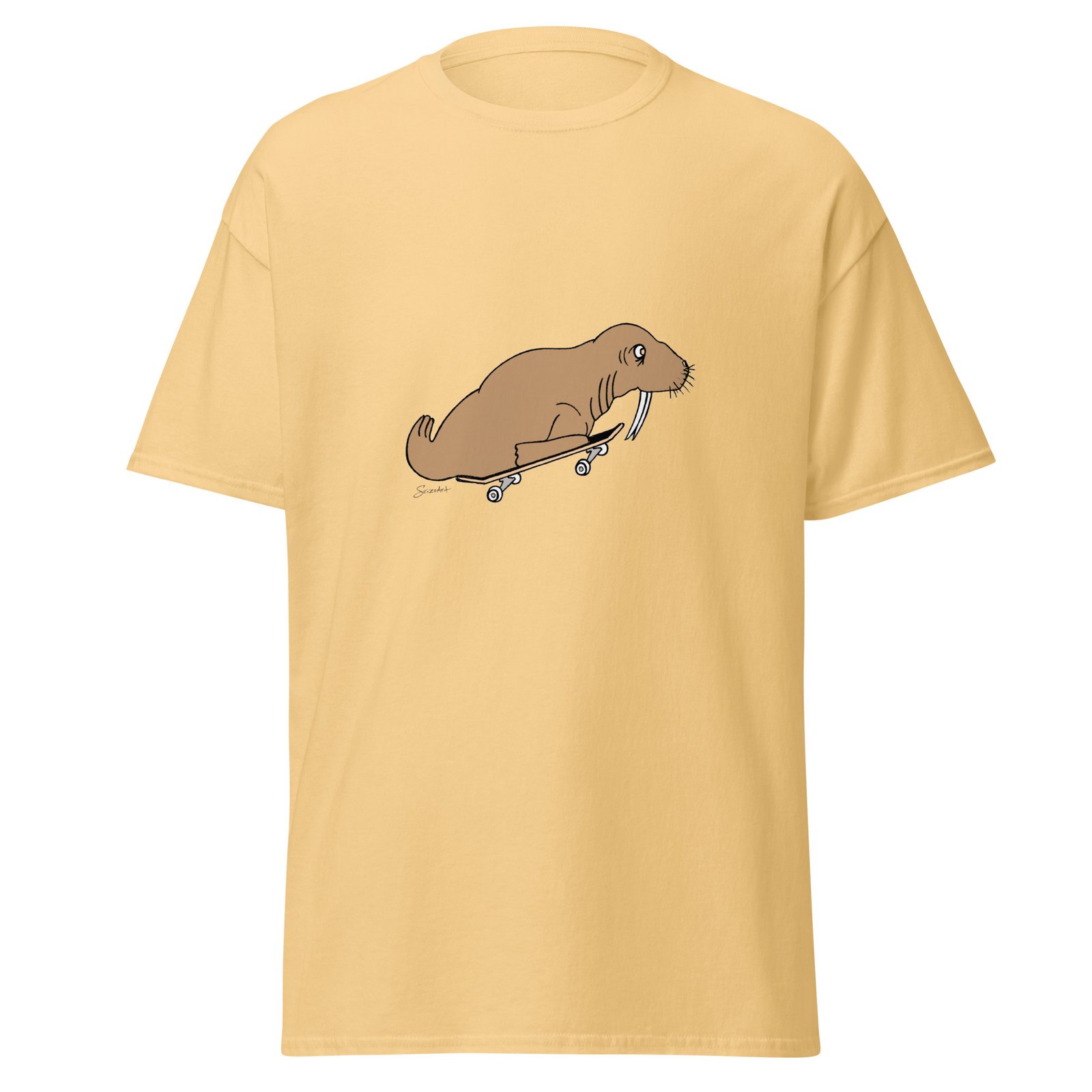 unisex-classic-tee-yellow-haze-front-6a6fae3e6f5c8.jpg