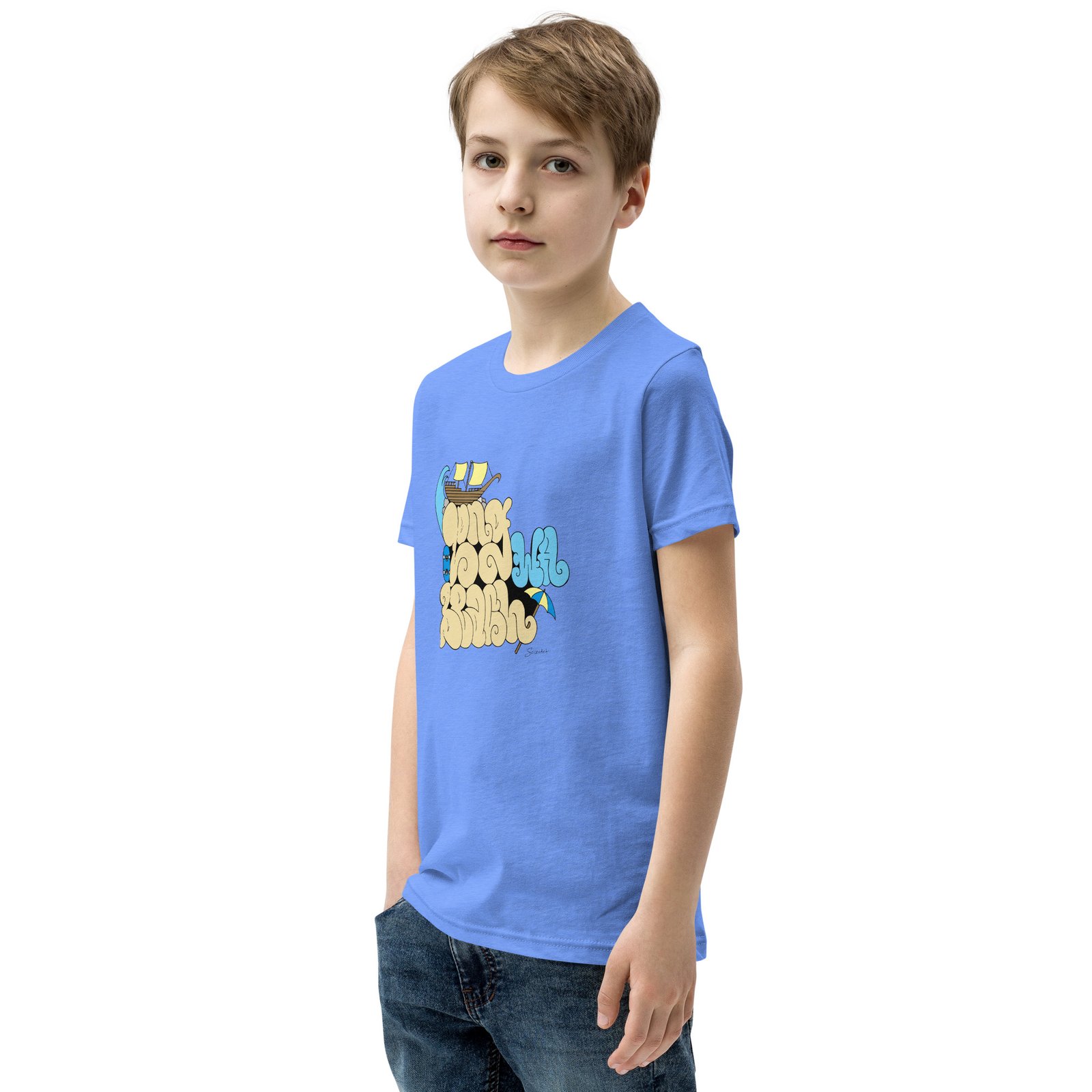 youth-staple-tee-heather-columbia-blue-left-front-6a6e7f904cf20.jpg