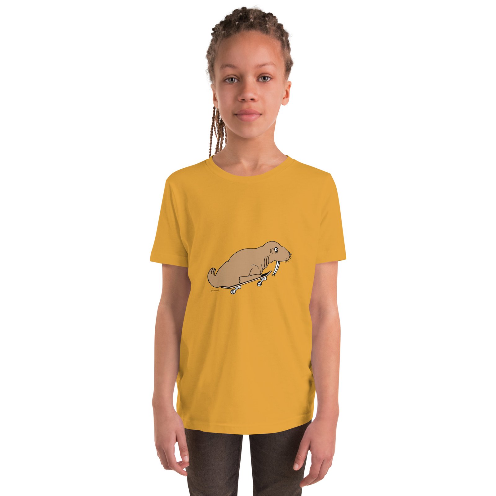youth-staple-tee-mustard-front-6a6e5fbb1fb05.jpg
