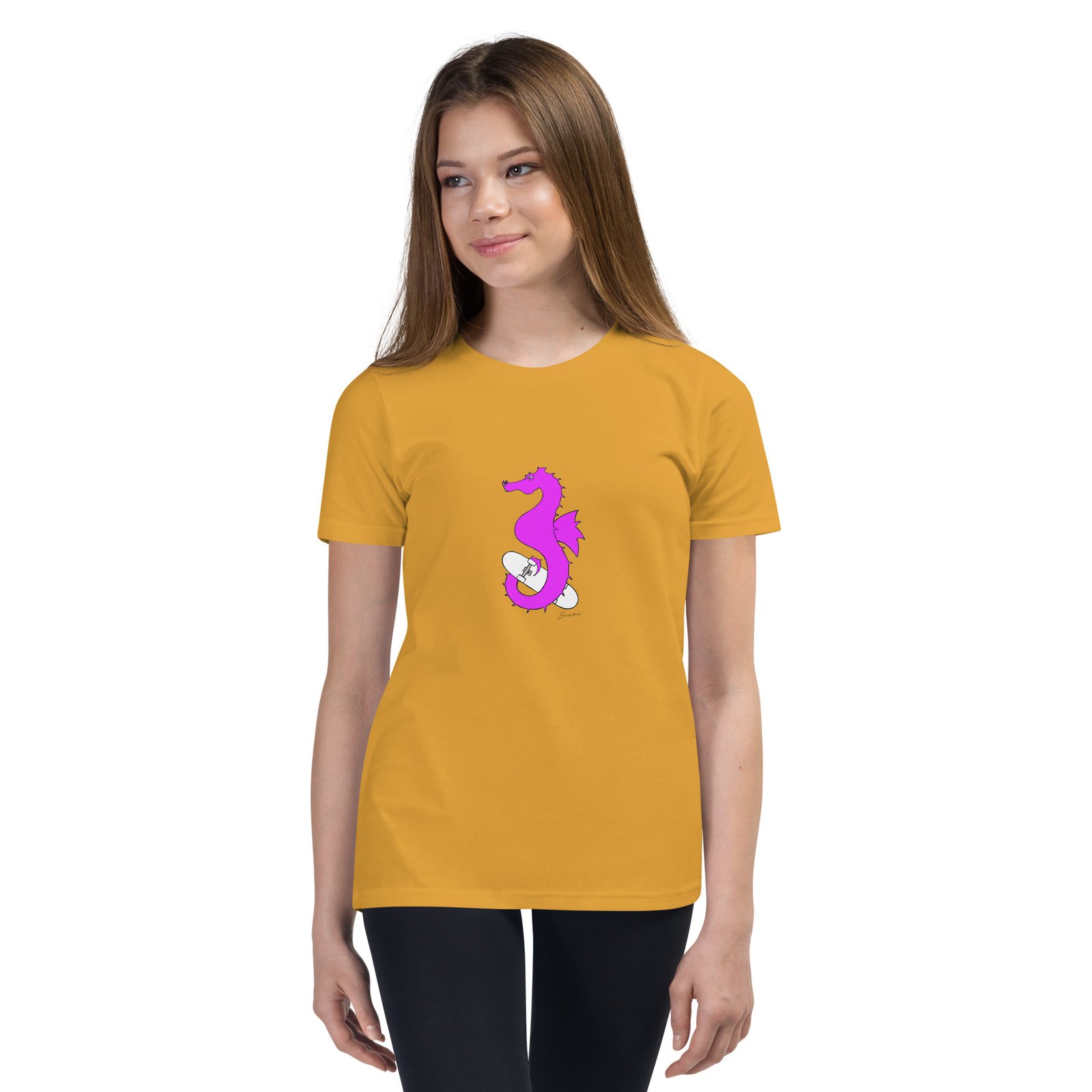 youth-staple-tee-mustard-front-6a6e7bbe56322.jpg