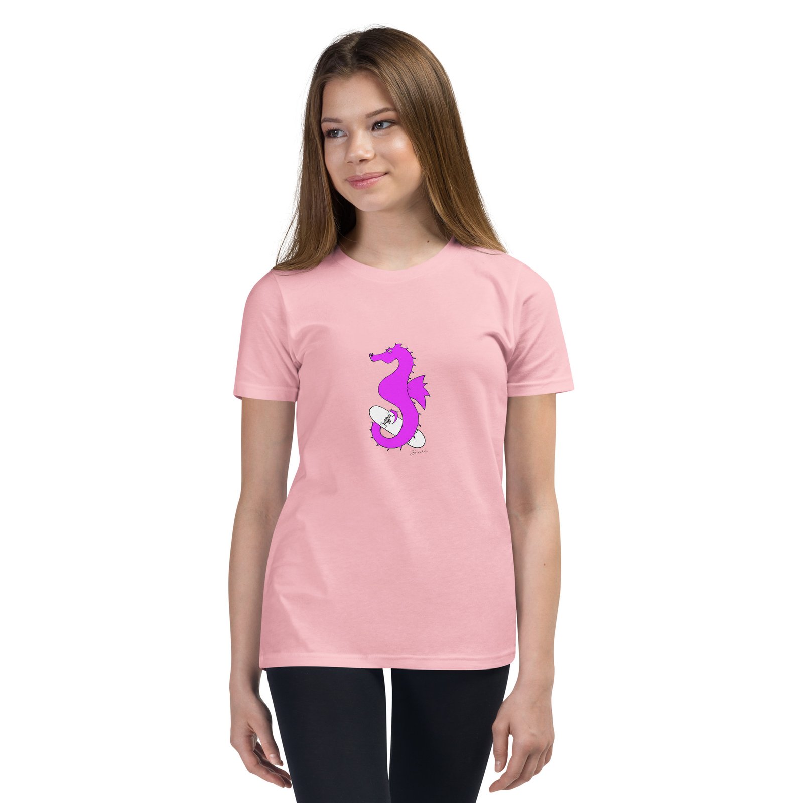 youth-staple-tee-pink-front-6a6e7bbe56b42.jpg