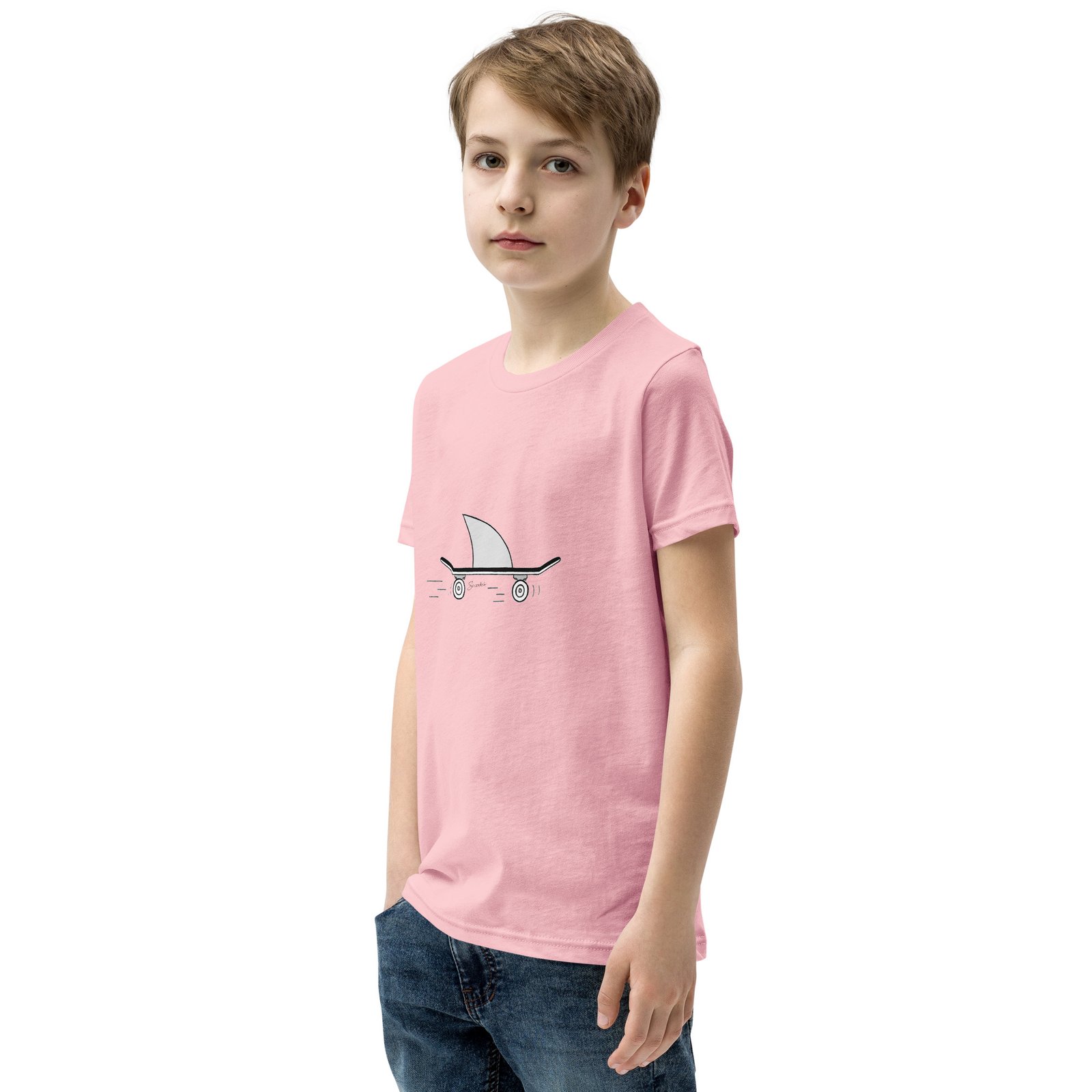 youth-staple-tee-pink-left-front-6a6e60b57c05e.jpg