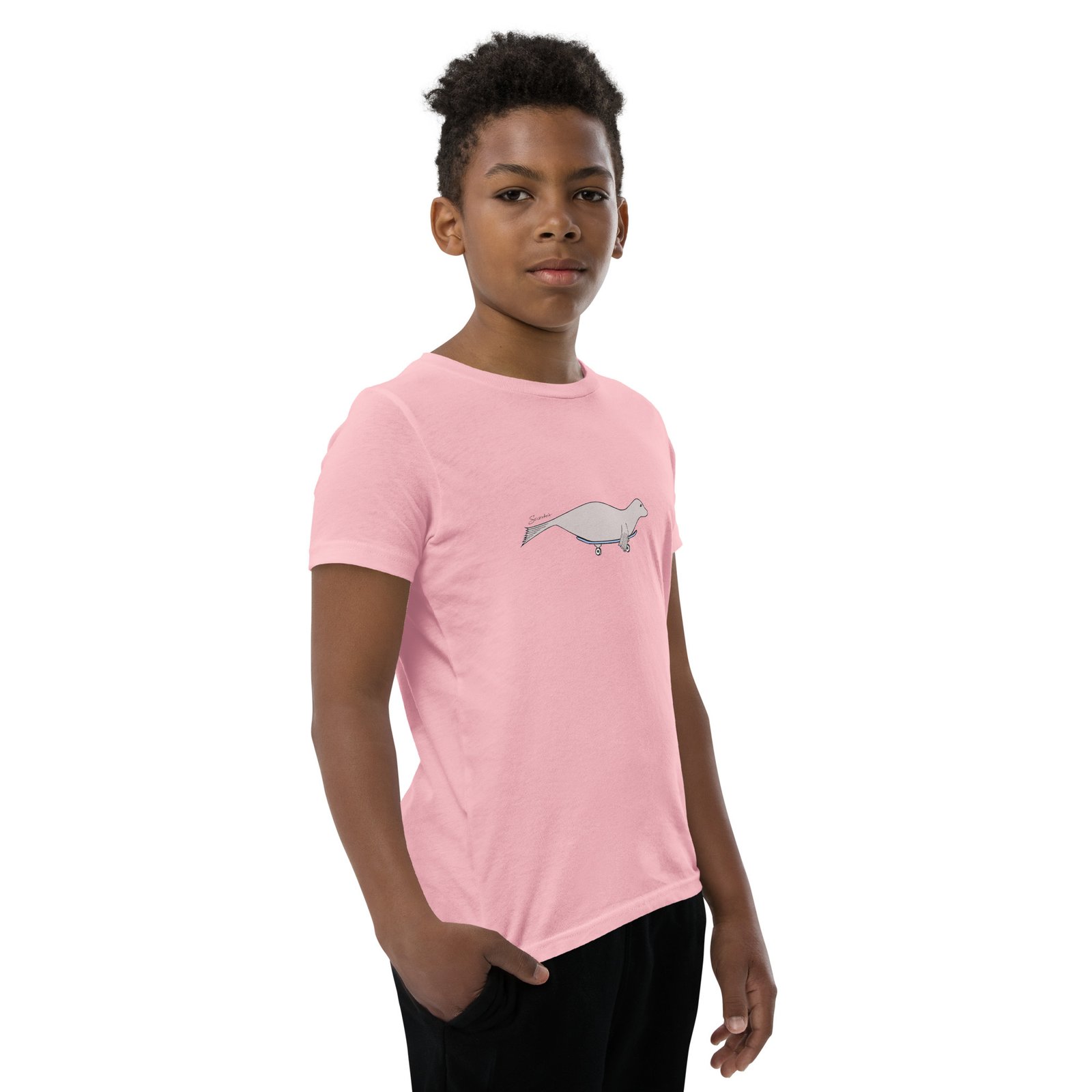 youth-staple-tee-pink-right-front-6a6e7b5548c42.jpg