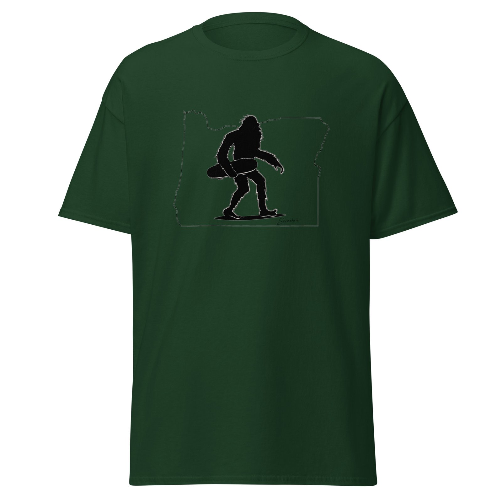 unisex-classic-tee-forest-green-front-6abade361f75b.jpg